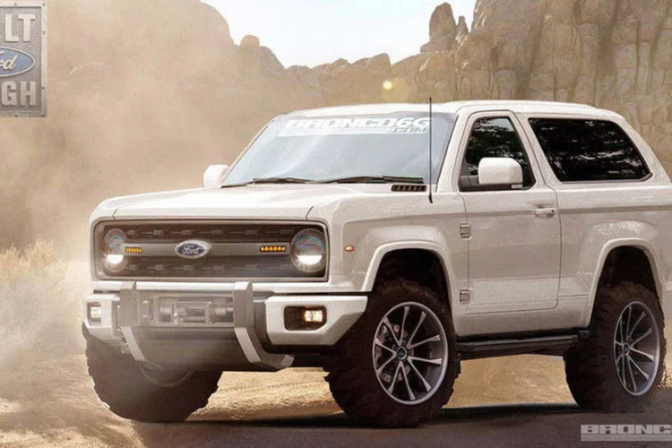 
	Ford Bronco: a sexta gera&ccedil;&atilde;o do utilit&aacute;rio de duas portas ser&aacute; produzida na planta da Ford em Michigan
 (Divulgação)