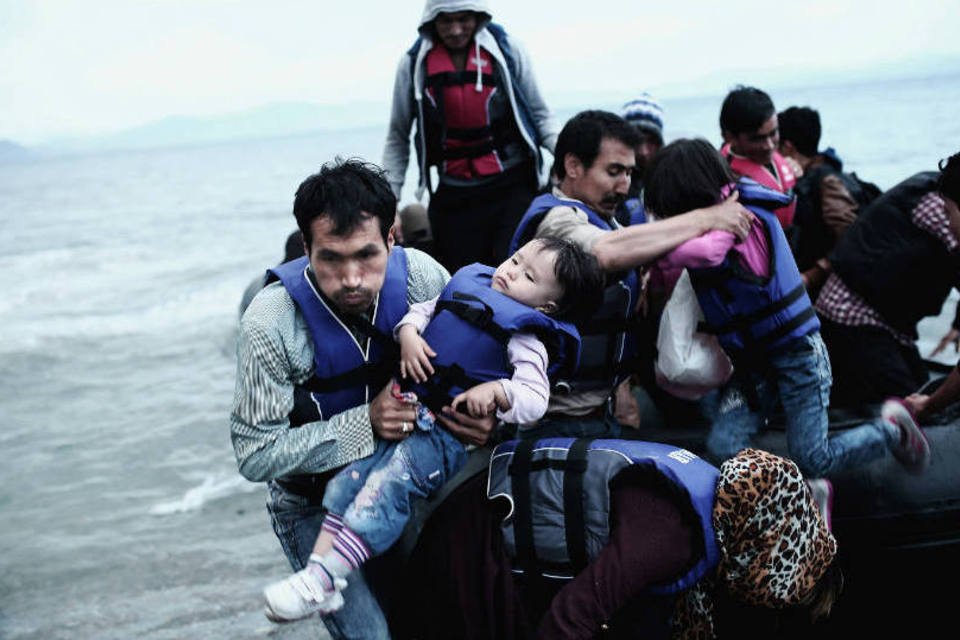 131 migrantes resgatados na Grécia