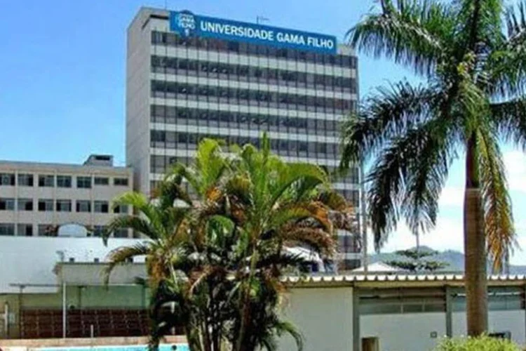Universidade Gama Filho, no Rio: greves fizeram o ano letivo de 2013 começar só em abril
 (Divulgação)
