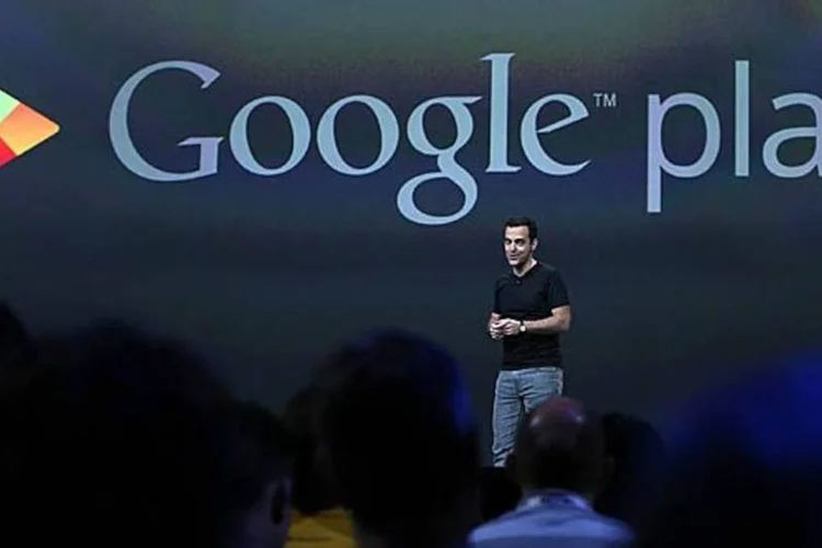 
	Google Play: mercado de apps movimenta em torno de 25 bilh&otilde;es de d&oacute;lares de acordo com analistas
 (Justin Sullivan / Getty Images)