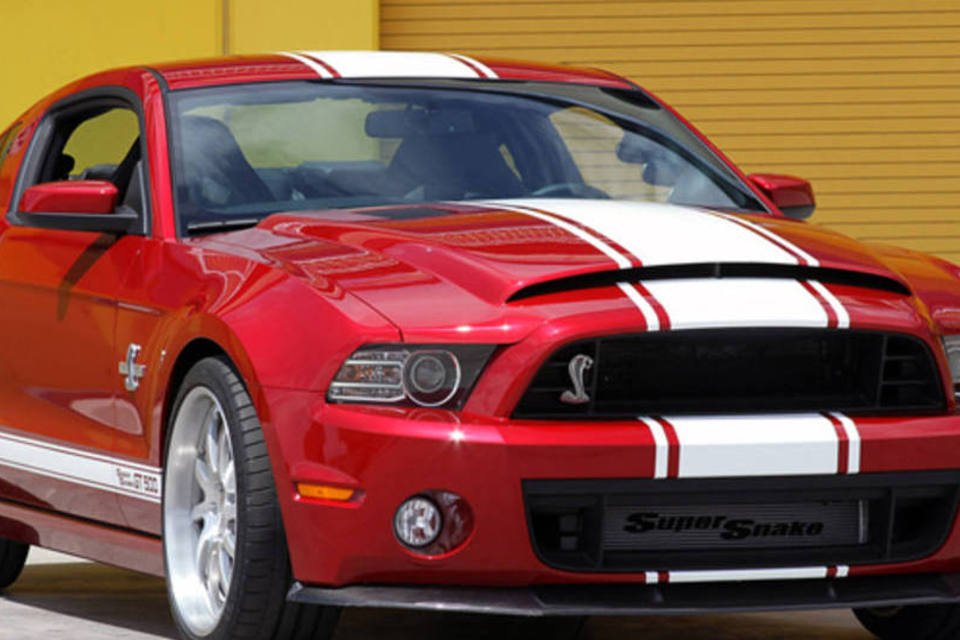 Shelby lança Mustang GT500 “Super Snake” com 862 cavalos