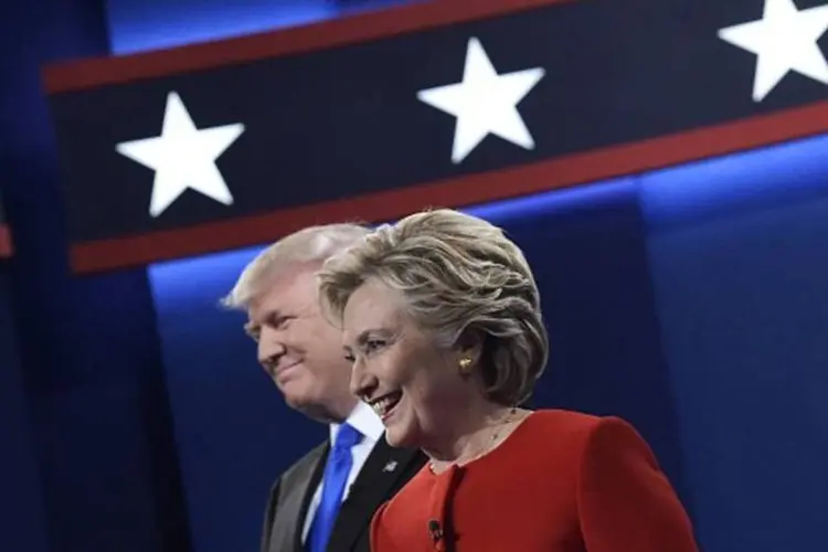 
	Clinton e Trump: a tr&ecirc;s dias de debate, republicano perde espa&ccedil;o ap&oacute;s acusa&ccedil;&otilde;es de machismo e ass&eacute;dio
 (Getty Images)