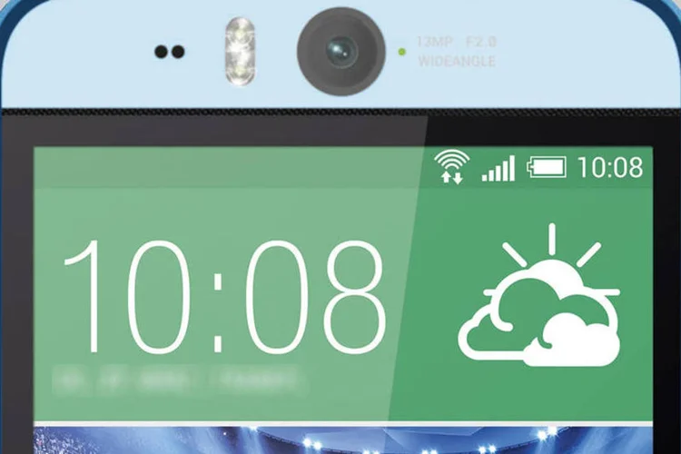 HTC Desire Eye: smartphone terá câmera frontal de 13 MP com flash para selfies
 (Reprodução de EXAME.com)
