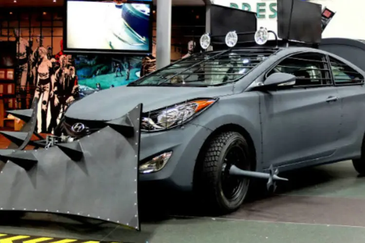 Elantra Coupe Zombie Machine: foco em criar o maior estrago possível (Hyundai/Divulgação)