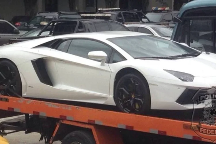Lamborghini Aventador LP700-4 de Eike Batista (Divulgação/Polícia Federal)