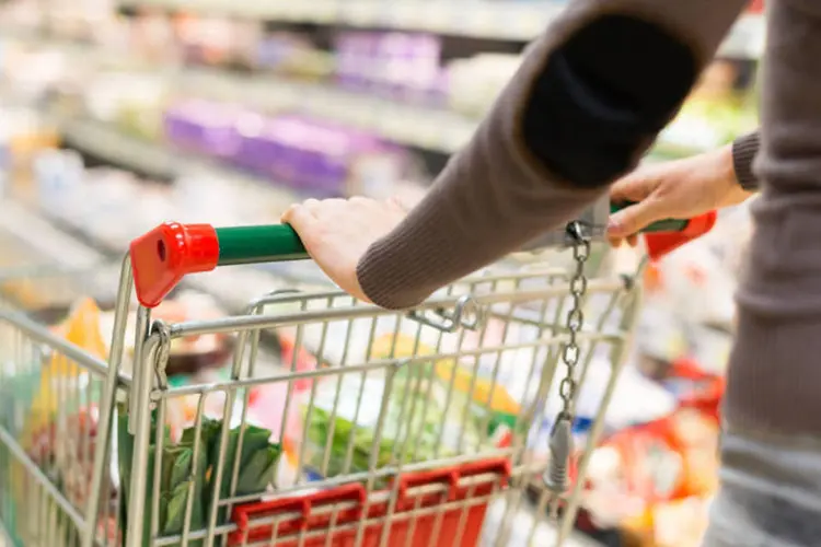 Supermercados: setor deve ter crescimento nas vendas de cerca de 1 por cento neste ano (Thinkstock/Thinkstock)