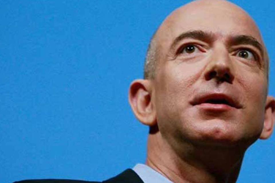 Jeff Bezos: em 17 anos, ele criou uma companhia que vale quase 100 bilhões de dólares (Mario Tama/Getty Images)
