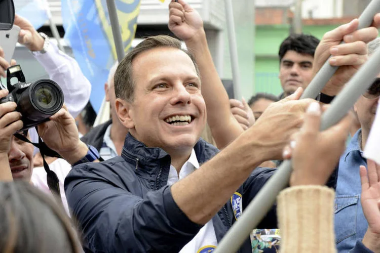 
	Jo&atilde;o Doria: Celso Russomanno (PRB) aparece na terceira posi&ccedil;&atilde;o, com 14%, seguido de Marta Suplicy (PMDB), com 11%
 (Divulgação)