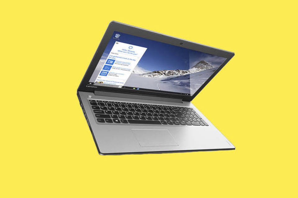 Ideapad 310 de 15" da Lenovo é para os viciados em trabalho