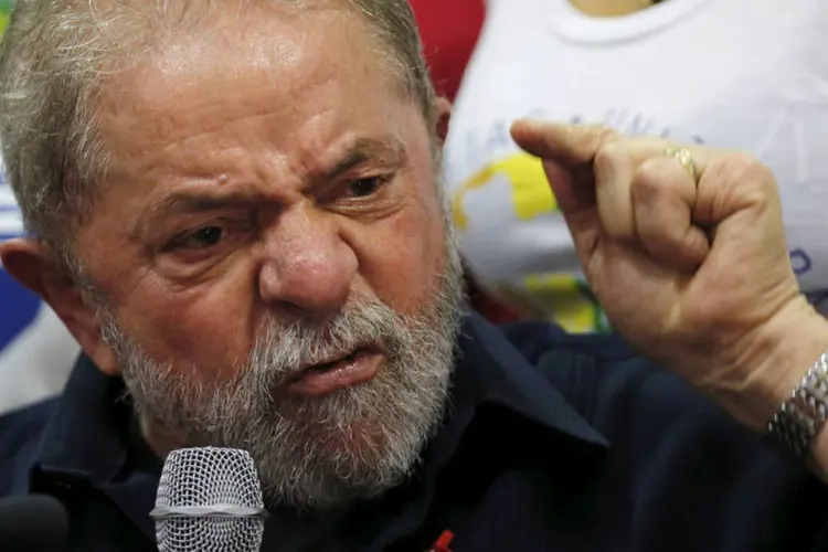 
	Ex-presidente Luiz In&aacute;cio Lula da Silva: r&eacute;u tr&ecirc;s vezes em a&ccedil;&otilde;es diferentes
 (Paulo Whitaker/Reuters/Reuters)