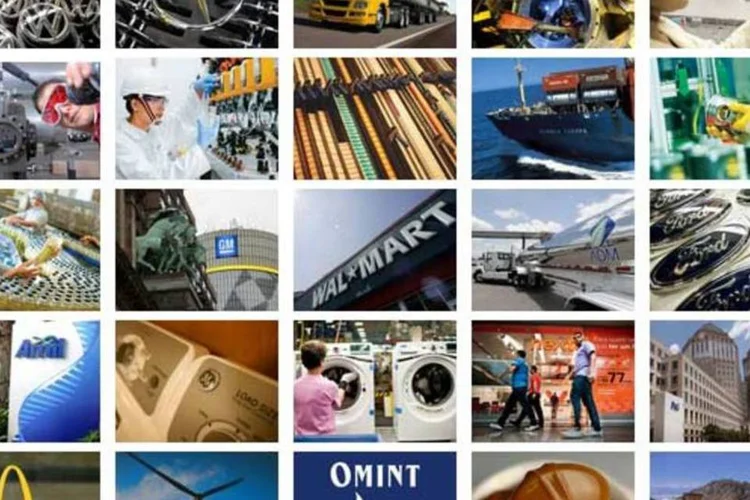 Imagens de algumas das maiores empresas estrangeiras no Brasil (Montagem/EXAME.com)