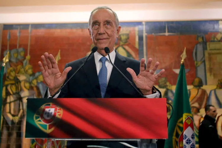 
	Presidente de Portugal: grava&ccedil;&atilde;o &quot;&eacute; origin&aacute;ria de um est&uacute;dio do autodenominado Estado Isl&acirc;mico&quot;
 (Hugo Correia / Reuters)