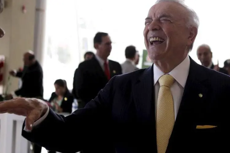 José Maria Marin: o cartola brasileiro e seus pares cumprem prisão domiciliar em Nova York (REUTERS/Jorge Adorno/Reuters)