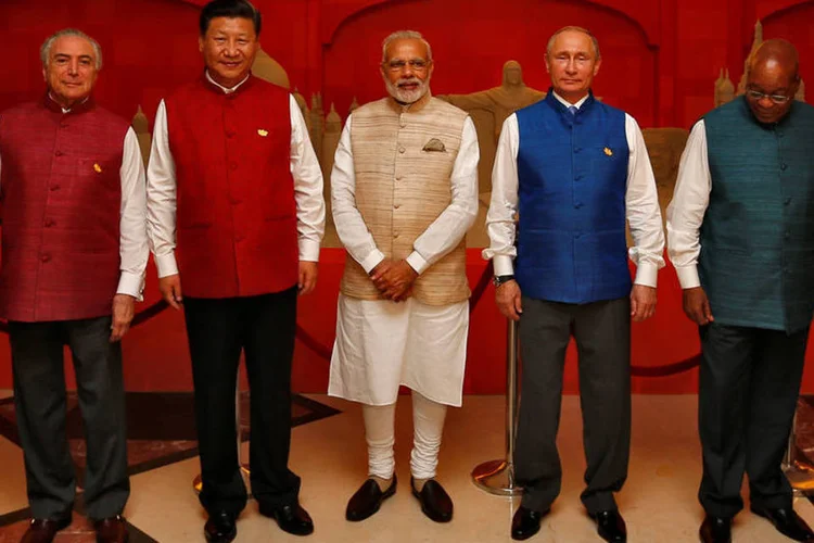 Reunião dos Brics na Índia: retomada das economias será principal tema do encontro (Danish Siddiqui/Reuters)