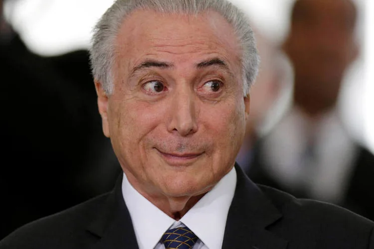 Michel Temer: semana passada, Temer havia dito que iria levar "muitos dias" para escolher o novo ministro (Ueslei Marcelino/Reuters)