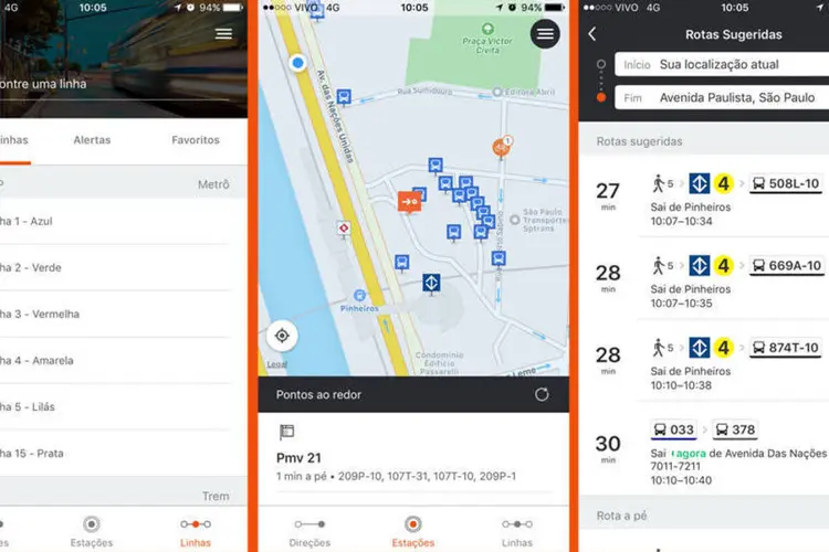 Moovit: empresa espera superar 1 bilhão de usuários em 2021 e expandir o número de cidades que usam a análise de dados do aplicativo para melhorar a mobilidade urbana (EXAME.com/Site Exame)