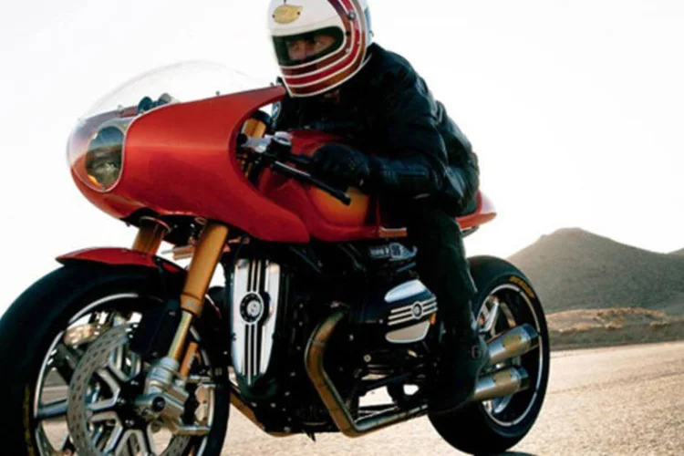Nova motocicleta Concept 90 lançada pela BMW (Divulgação)