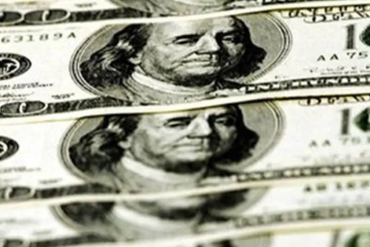 Dólar: a economia norte-americana avançou 1,9% no quarto trimestre de 2016, abaixo dos 2,2% apurado em pesquisa Reuters (AFP)