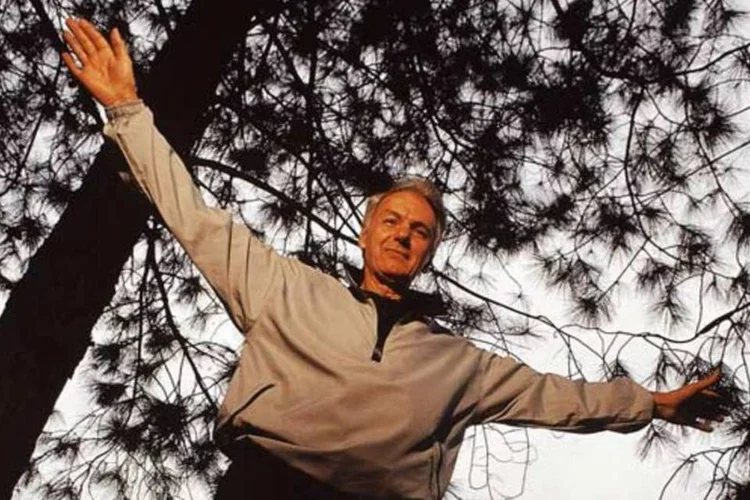 Nuno Cobra, ex-preparador físico de Ayrton Senna:
 (Claudio Rossi/Veja)