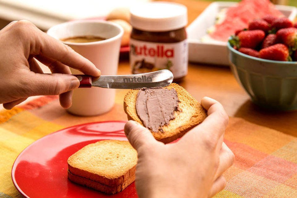 Nutella vai distribuir kit de café da manhã em voos da Gol