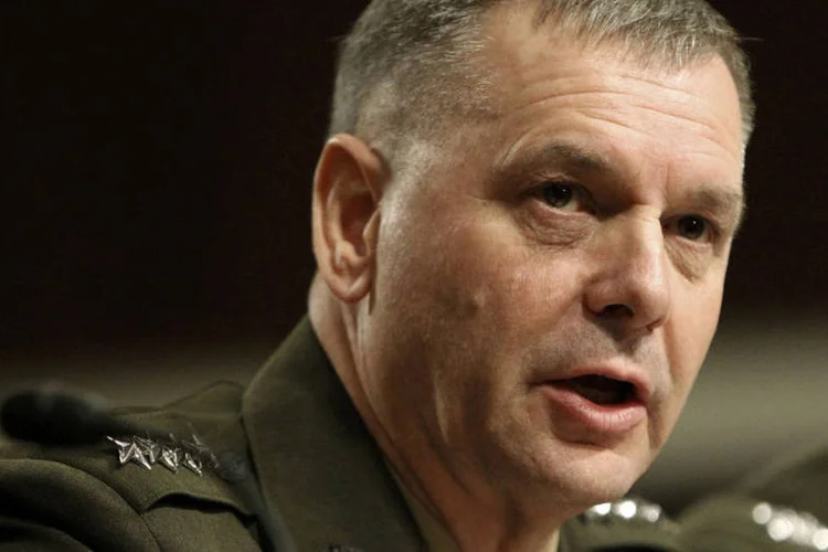 
	James Cartwright: ele pode ser condenado a at&eacute; cinco anos de pris&atilde;o por confirmar a veracidade das informa&ccedil;&otilde;es
 (Hyungwon Kang/Files/Reuters)