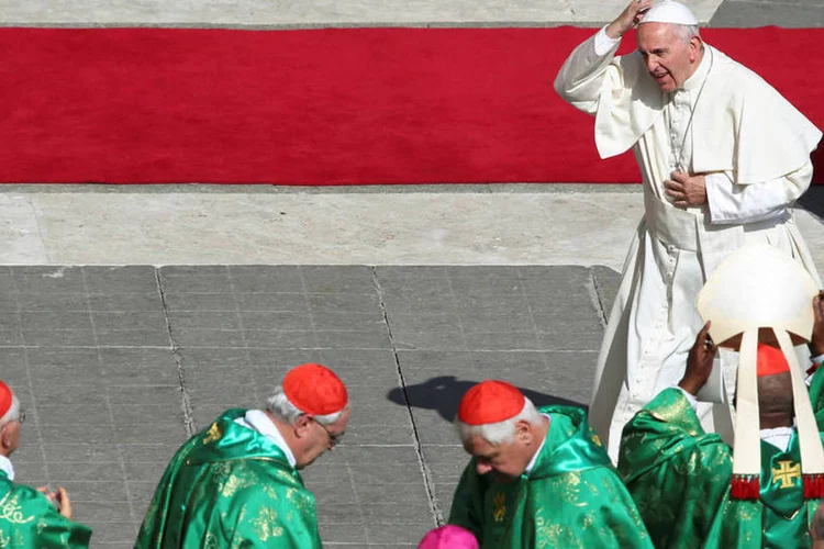 Papa Francisco: escolha de cardeais que, em algum momento, se tornarão candidatos ao maior posto da hierarquia católica (Alessandro Bianchi/Reuters)