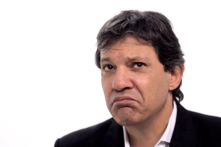 Fernando Haddad: petista foi alvo da Operação Cifra Oculta, que mirou pagamentos da UTC Engenharia para sua candidatura (Fábio Teixeira/Site Exame)