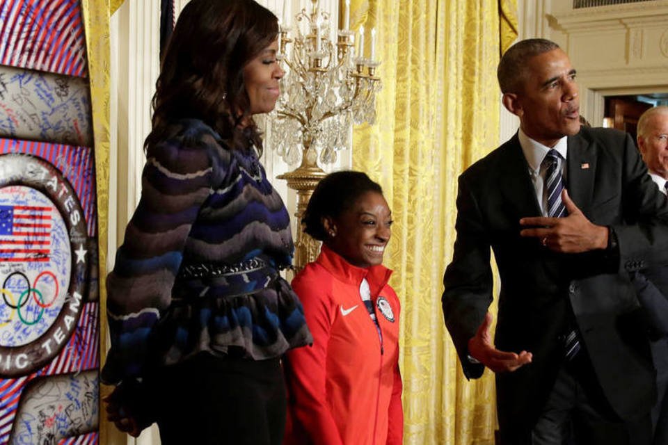 Obama celebra Rio 2016 na Casa Branca com atletas