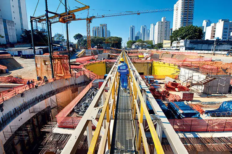 Metrô de SP: grupos empresariais terão direito de exploração das linhas por 30 anos (Germano Luders/Exame)