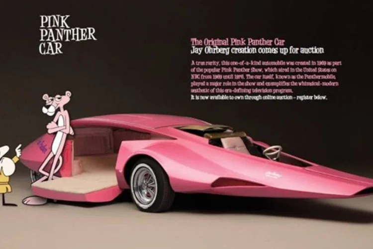 Carro da Pantera Cor-de-Rosa (Divulgação)