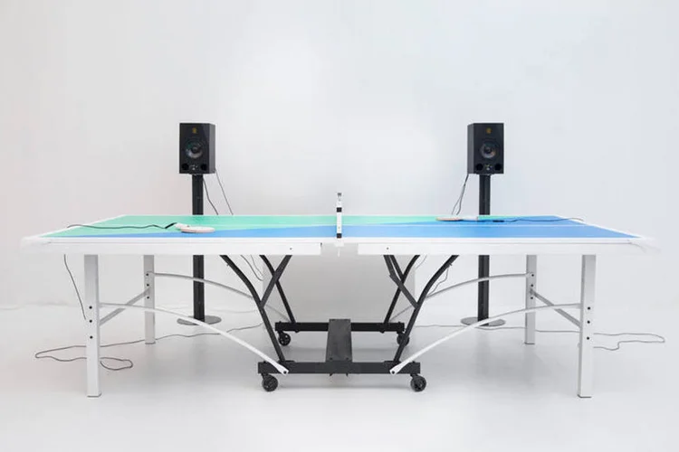Ping Pong FM: mesa estimula ritmo de jogo estável para a reprodução de músicas (Divulgação/Ping Pong FM)