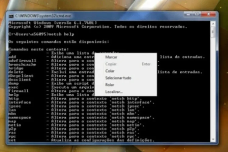 
	Prompt de Comando: ele finalmente suportar&aacute; atalhos como Ctrl+C, Ctrl+V, Ctrl+Z e Ctrl+F
 (Reprodução)