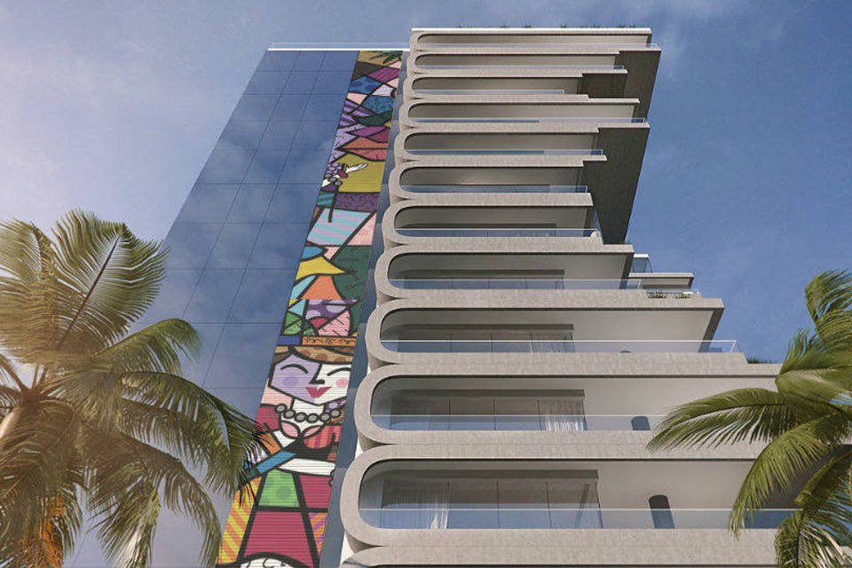 Romero Britto vai assinar edifício em Santa Catarina