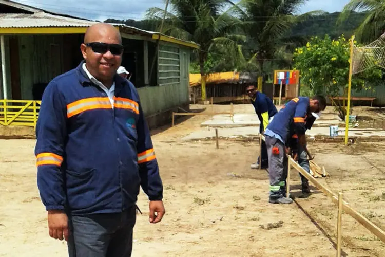 Romildo Mota, da Help Home: morador de Tucuruí, no Pará, trocou sua carreira em vendas por uma unidade franqueada (Help Home/Divulgação)