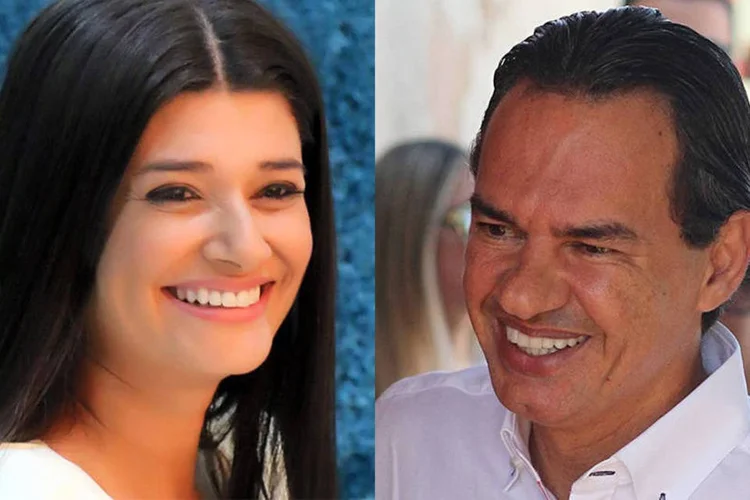 
	Rosiane Modesto e Marcos Trad: a disputa pela 2&ordf; vaga foi acirrada e o atual prefeito, Alcides Bernal, terminou em terceiro lugar
 (Divulgação)