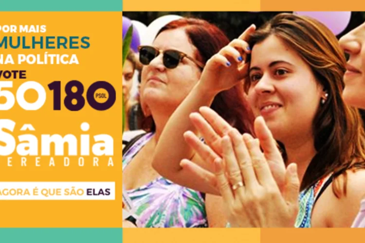 
	S&acirc;mia Bonfim: ela foi uma das 11 mulheres eleitas para a pr&oacute;xima legislatura, ampliando a participa&ccedil;&atilde;o das vereadoras na composi&ccedil;&atilde;o do legislativo municipal
 (Divulgação / Sâmia Bonfim)