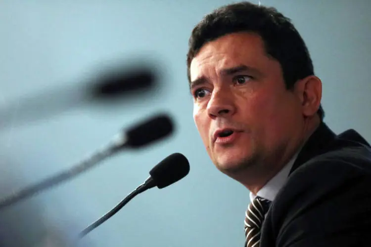 Sérgio Moro: é a primeira manifestação pública de Moro contra as articulações dos parlamentares (Paulo Whitaker/Reuters)