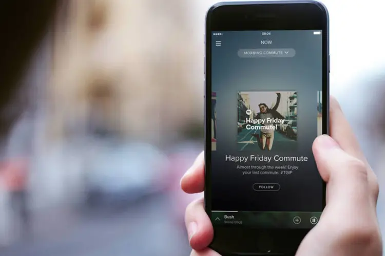 Spotify: clientes poderão ouvir playlists conectados ao Waze (Spotify/Divulgação)