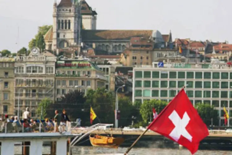 Suíça: país está coletando informações financeiras de pessoas de 41 nações, entre elas o Brasil (foto/Getty Images)