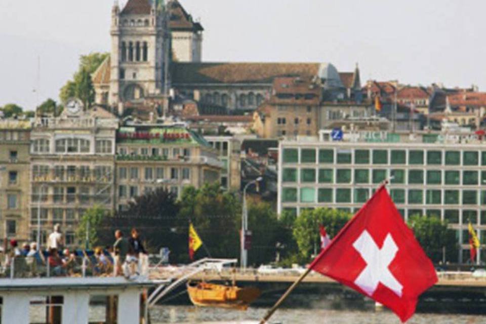 Em outubro de 2018, a Suíça adotou uma reforma fiscal, mas a aplicação foi adiada por causa de um referendo (foto/Getty Images)