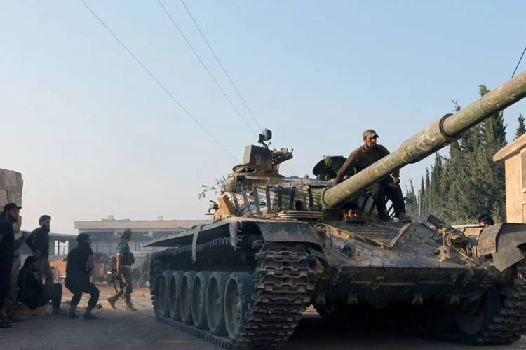 Rebeldes: eles esperam que uma América mais isolacionista dará mais lastro a países regionais (Ammar Abdullah/Reuters)