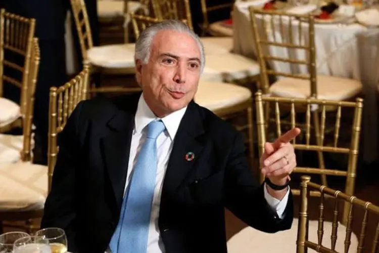 
	Michel Temer: o presidente do Brasil acrescentou ainda que buscar&aacute; um acordo comercial tamb&eacute;m com a Uni&atilde;o Europeia
 (Lucas Jackson / Reuters)