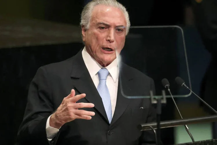 Michel Temer: "conselhão" existe desde a gestão Lula e era marcado pela participação de empresários (Carlo Allegri/Reuters)