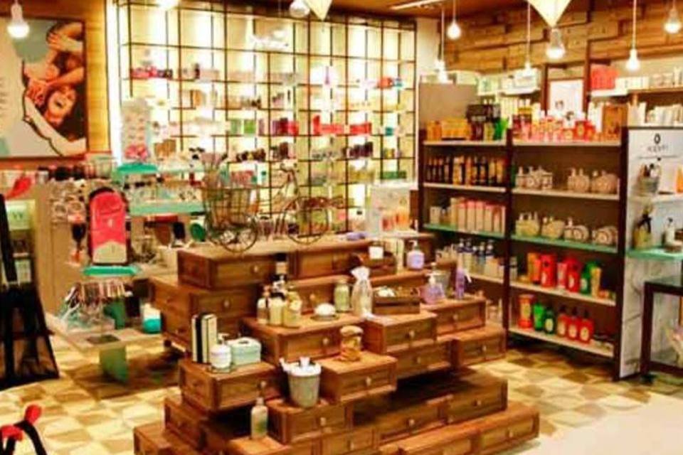 
	Interior da loja da The Beauty Box em S&atilde;o Paulo, &uacute;ltima investida do Grupo Botic&aacute;rio
 (Eduardo Viana / Divulgação)