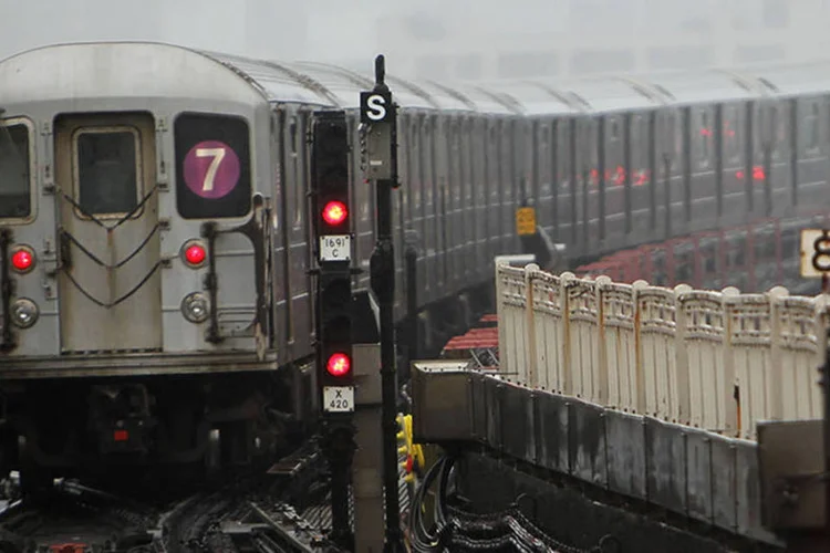 Nova York: acidente deixou 33 pessoas feridas, sendo que 4 estão em estado grave (Spencer Platt/Staff/Getty Images/Getty Images)