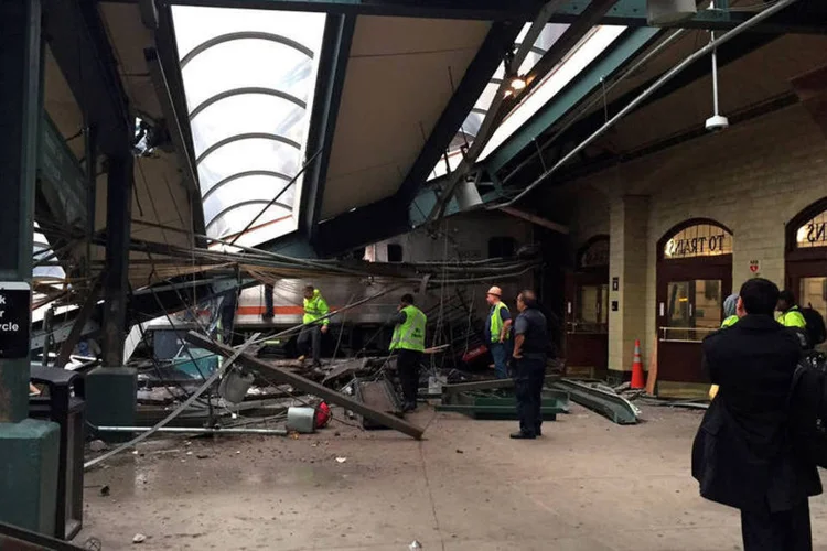 
	Acidente de trem: o segundo gravador ainda precisa ser recuperado
 (Corey Futterman / Reuters)