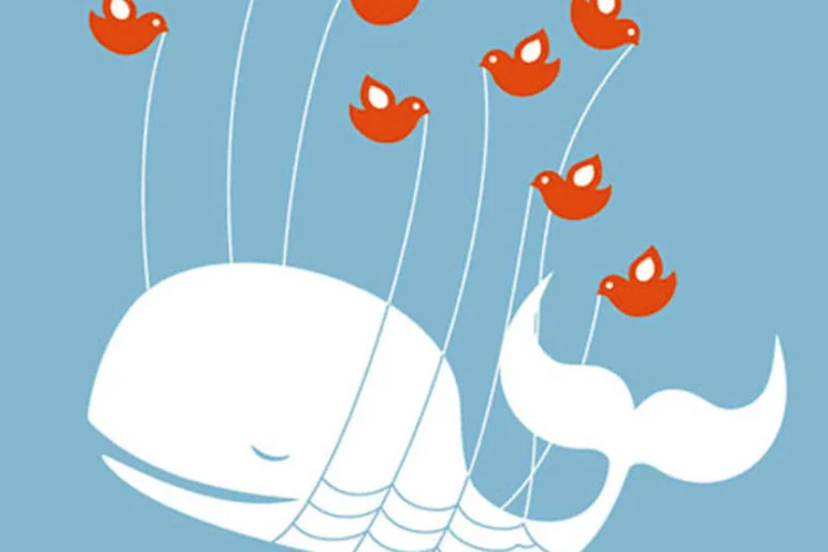 A Fail Whale, baleia que simboliza falhas no Twitter (Reprodução/Reprodução)