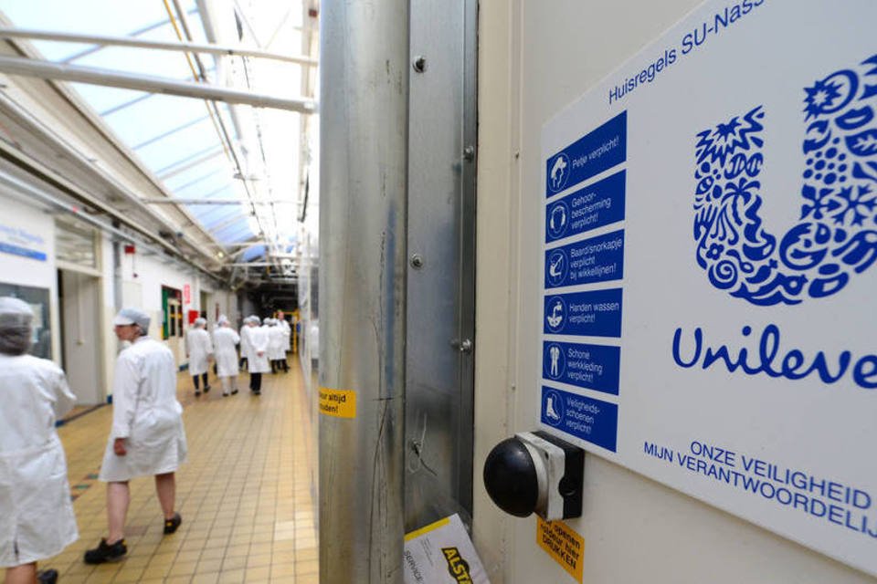Os holerites de quem trabalha na Unilever (John Thys / AFP/AFP)