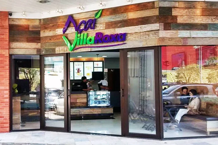 Franquia Villa Roxa, de açaí (Divulgação/Villa Roxa)