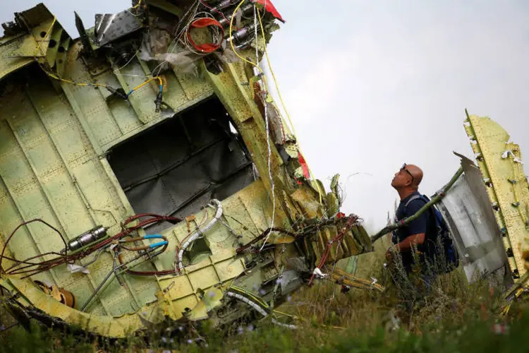Acidente com o voo MH17: especialistas preveem pedir ao Conselho de Segurança da ONU que os responsáveis prestem contas pelo ocorrido (Reuters/Reuters)